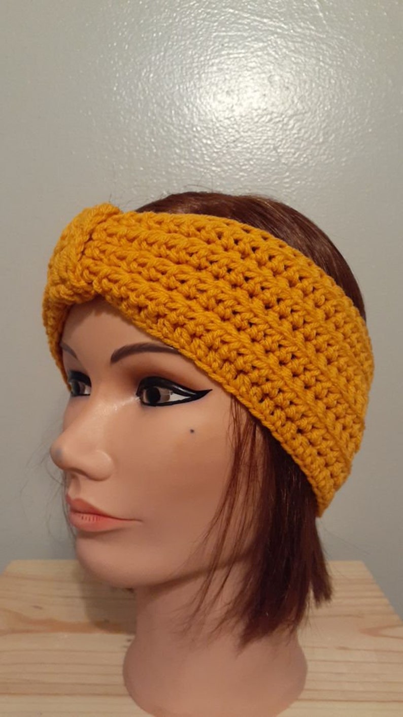 Warm Headband Crochet Earwarmer Headband Winter Ear Warmer