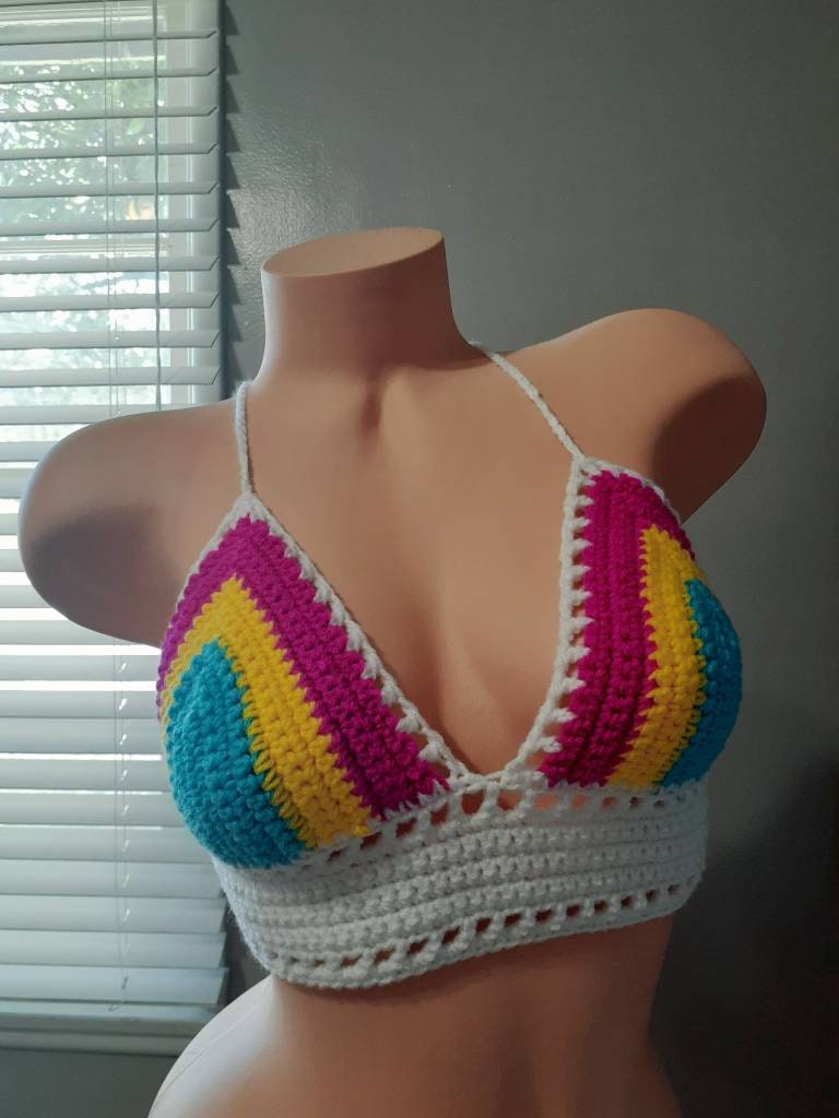 Aubrey's Crochet Crop Tank Top – The Other Amy Anderson