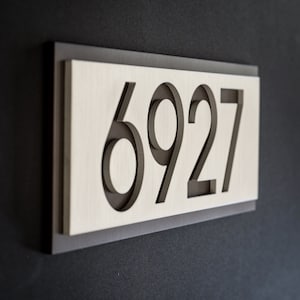 Rancidmetals omega line of address plaques.