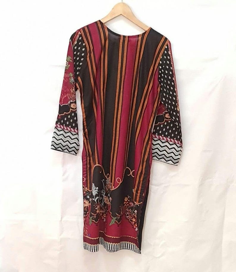 Pakistan dress Embroidered Lawn Shalwar Kameez Designer Pakistan Suit ethnic wear lawn suit for women image 4