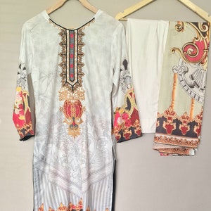 PAKISTANI SALWAR KAMEEZ, ready to wear, Designer inspired dress, ethnic wear dresses for women Lawn summer wear