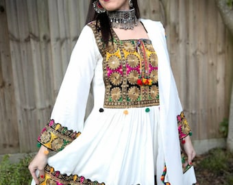 Afghan dress afghani indian dress ethnic tribal dress kuchi dress shalwar kameez mehndi outfit