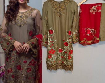 PAKISTANI DRESSES, ready to wear salwar kameez, indian dress, pakistani clothing