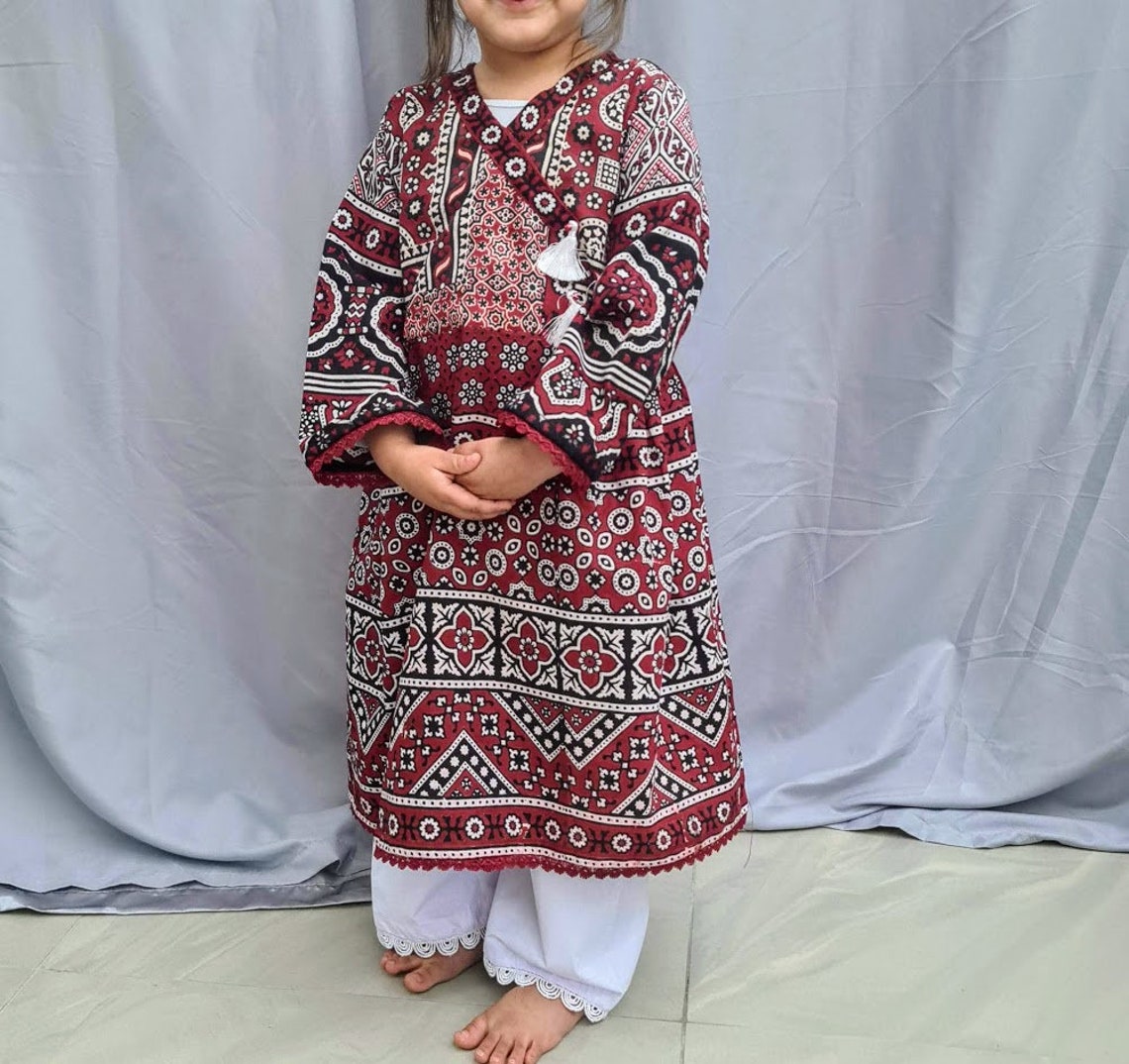 Buy Kids Afghani Dress Girls Afghan Dress Kids Afghan Suit Girls Online