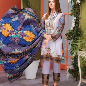 pakistani unstitched dress material indian dress fabric shalwar kameez UNSTITCHED SUITS pakistani salwar kameez pakistani dress