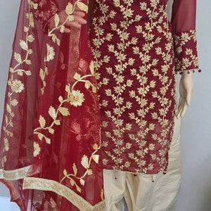 VESTIDO PAQUISTÃO, vestido indiano, Shalwar Kameez, terno Salwar, Salwar Kameez, vestido pronto patiala salwar