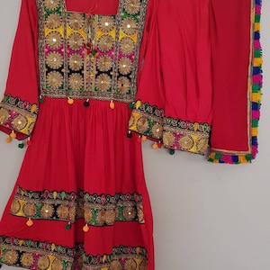 Afghan Dress Afghani Indian Dress Ethnic Tribal Dress Kuchi - Etsy