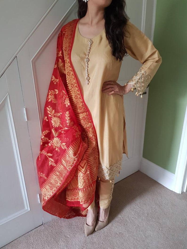 Indian Dress With Shalwar