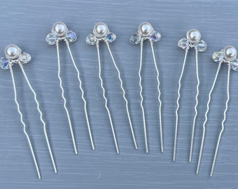 Pearl Hair Pins - Wedding Hair Accessories