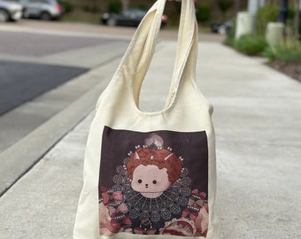 aesthetic tote bag/book tote bag/school tote bag/cat lovers art/cute tote/beach bag/Eco friendly Tote /cute cat bag