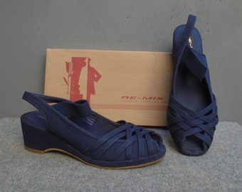 vintage peep toe shoes uk
