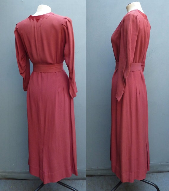 Superb Original Vintage 1930s Handmade Dress Saw … - image 6