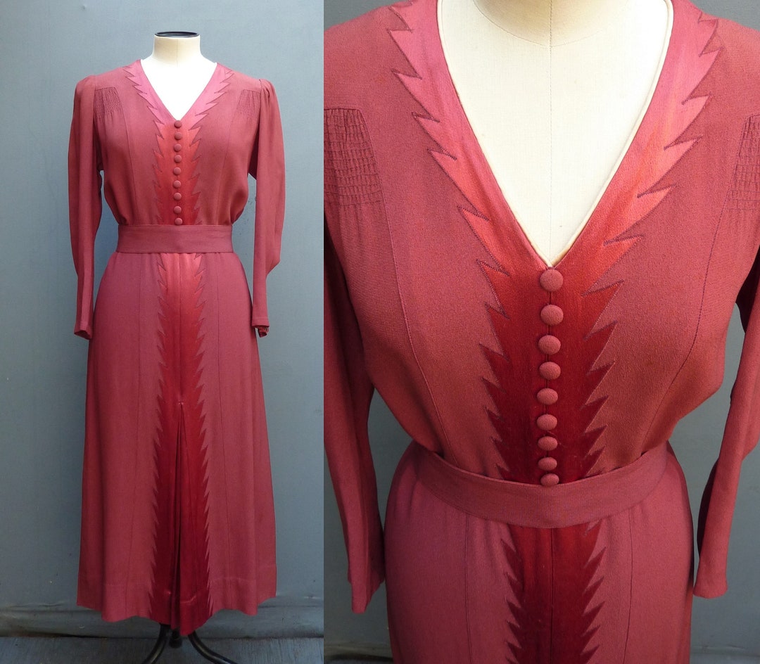 Mind Bridge Vintage Dress-Bust 32