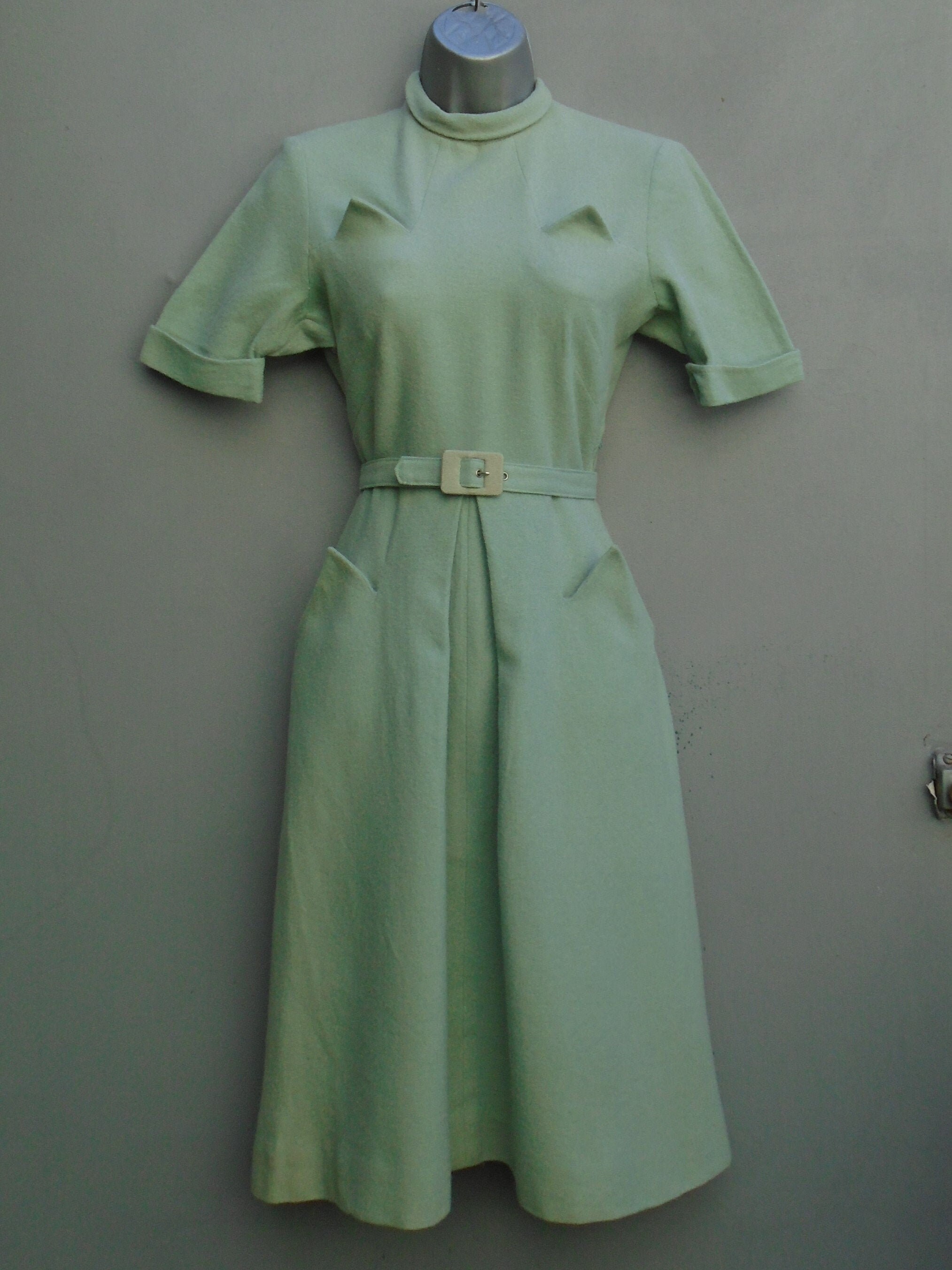 1940s utility dress