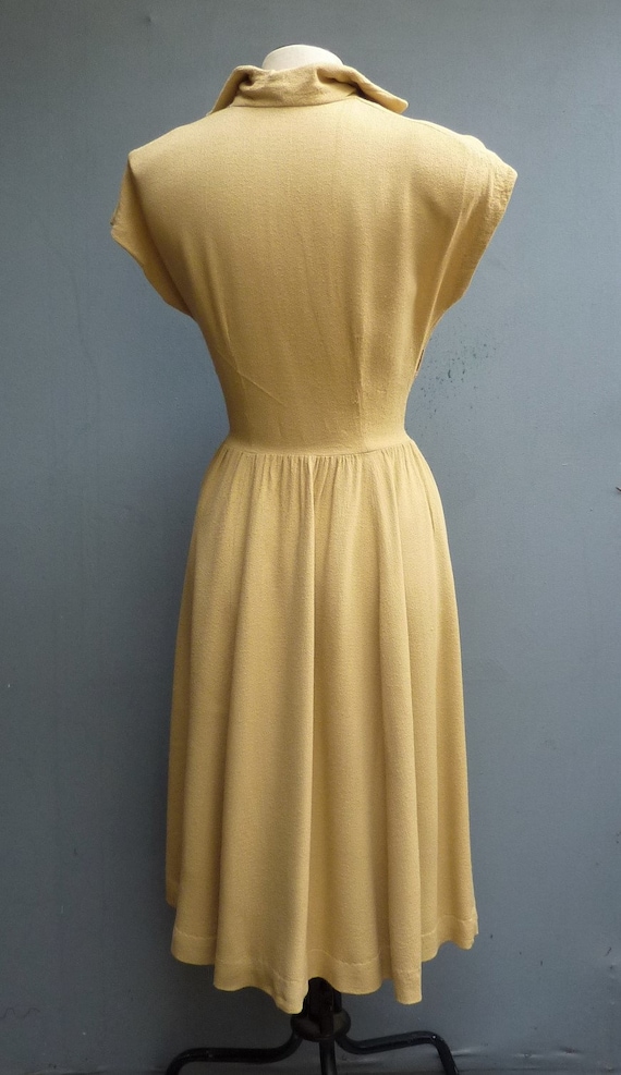 Original Vintage 1940s 1950s Home Made Dress Sand… - image 8