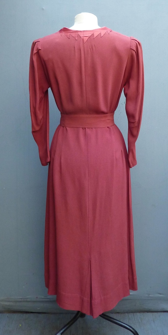 Superb Original Vintage 1930s Handmade Dress Saw … - image 5