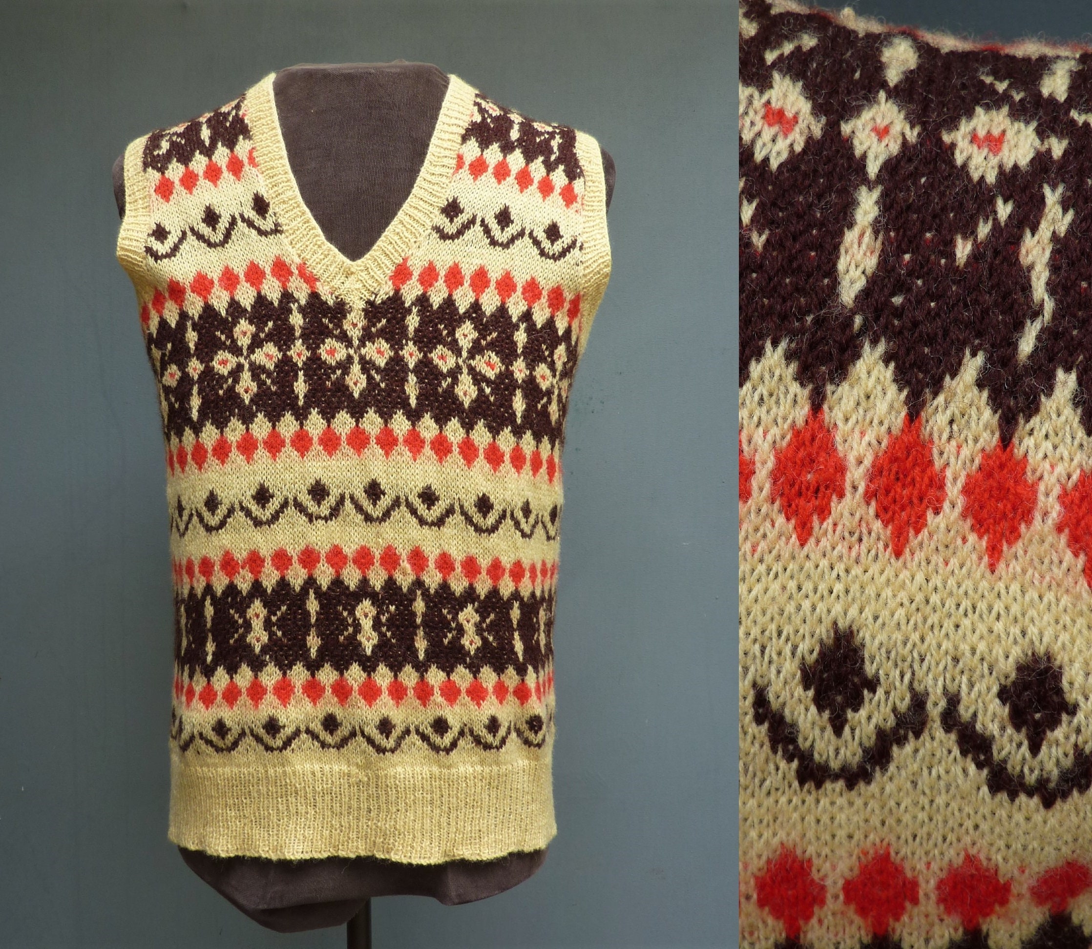トップス 40s 50s Vintage Indian Brand Sweater il_1080xN.2355326912_7zqs.jpg