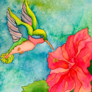 Joyful Hummingbird!