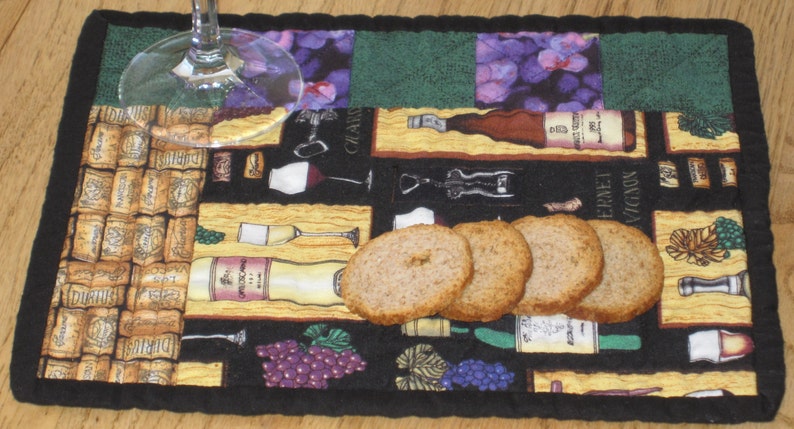 Wine Themed Snack Mat