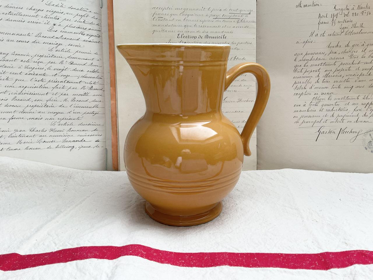 Emile Henry Pitcher French - Etsy
