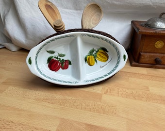Coupe 2 compartiments La Terrine Botaniche TOGNANA - Arts de la table
