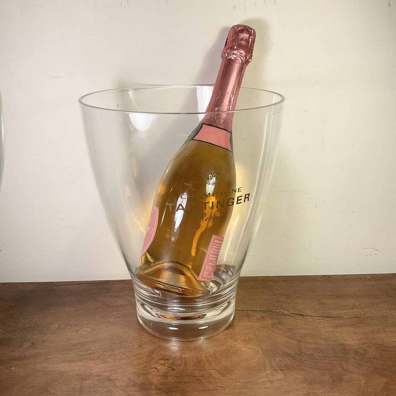 Vintage French TAITTINGER CHAMPAGNE ICE BUCKET Wine Cooler