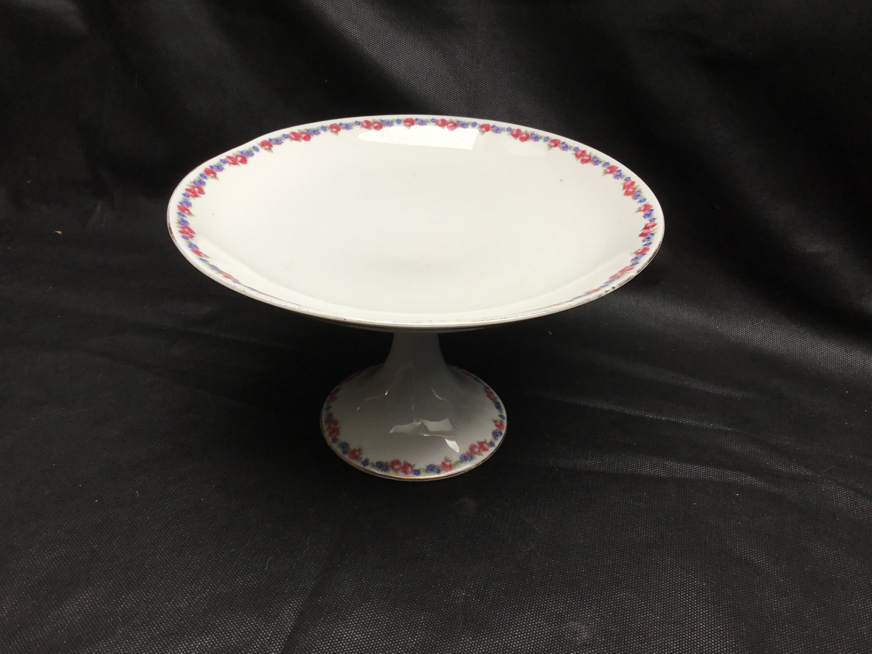 Rare - Début Des Années 1900, Jaeger & Co, J & C Bavaria, Trianon, Porcelain Compotier/Cake Stand Fr