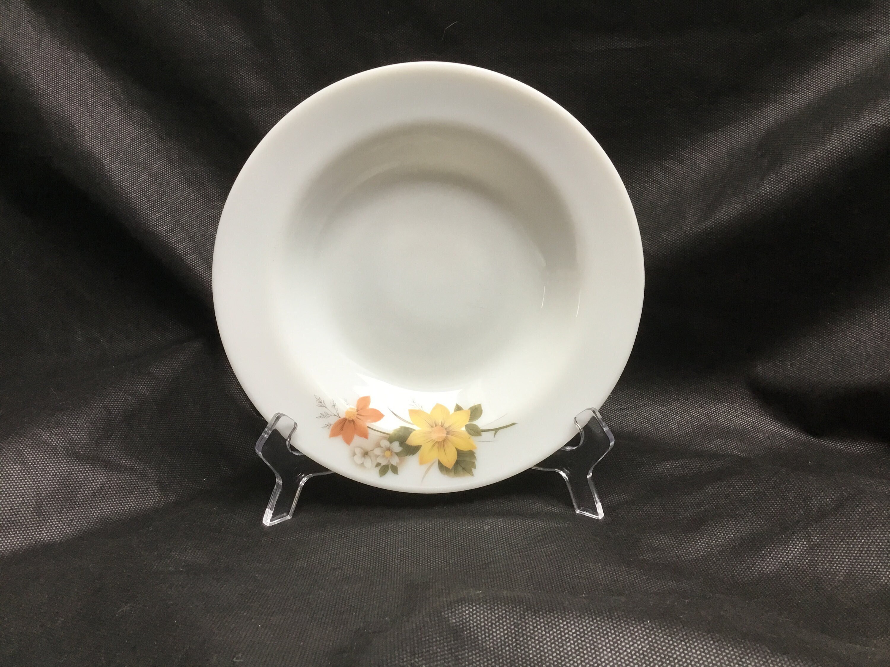 Vintage - Jaj, Pyrex Anglais, Autumn Glory, Assiettes Creuses, Bols à Soupe, Dessert, Style de Cuisi