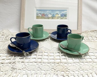 Bvlgari Cassata Dolci Deco Demitasse Cup and Saucer Rosenthal