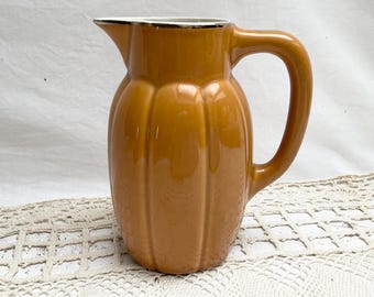 Jarra de gres de Saint-Uze, años 50: Jarra de citronela con caramelo