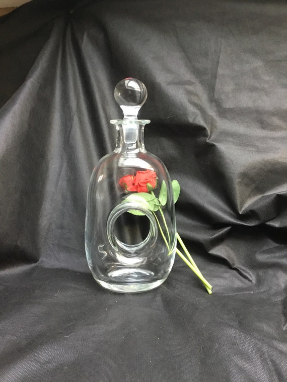 RARE Tarnow Poland Crystal Decanter Vintage Crystal Etsy