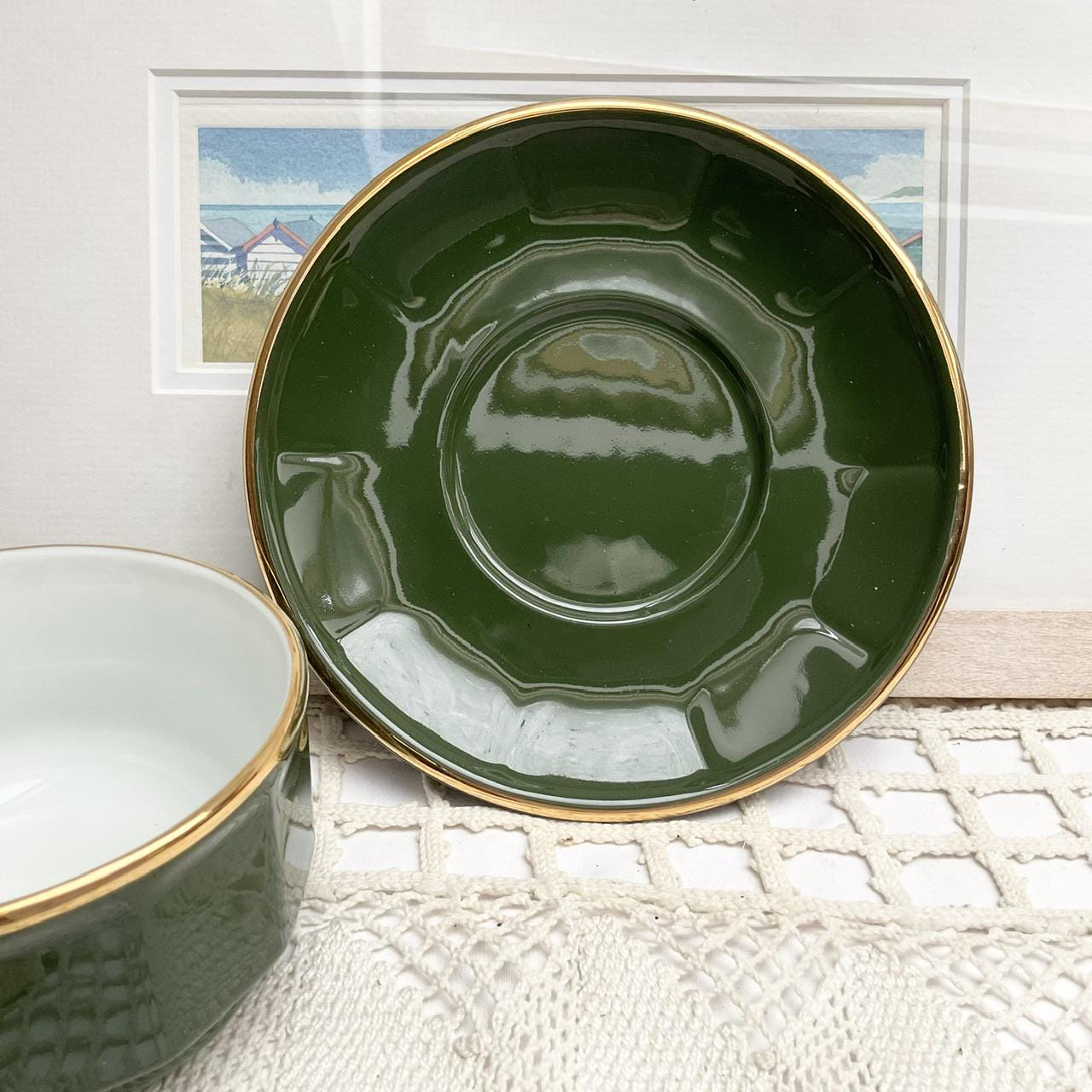 アピルコ イヴ・デシュリエ フローラ トリオ、グリーン＆ゴールド