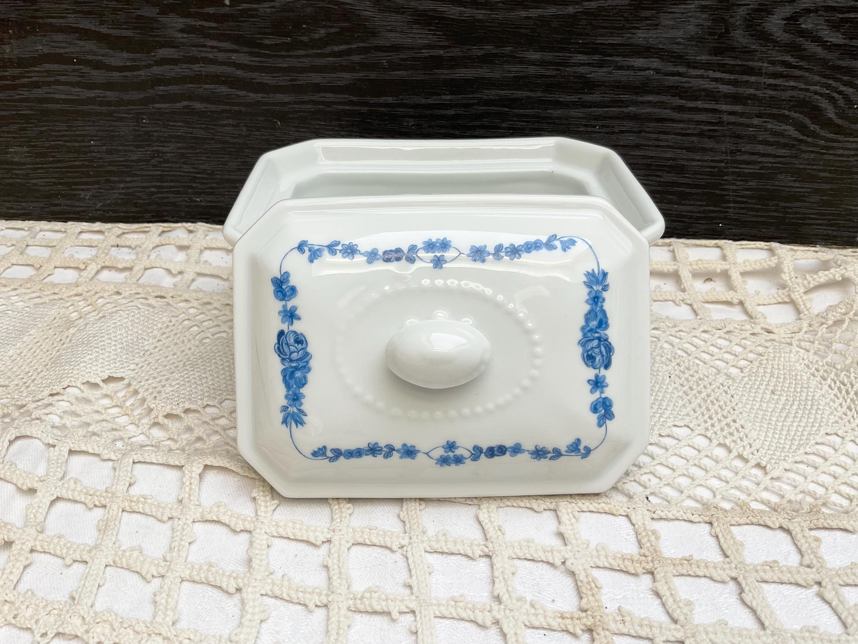 コンテス・デュ・バリー アピルコ磁器テリーヌ：フランス製バター皿