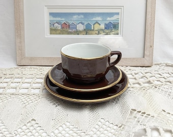 Vintage Apilco Golfing Scene Trio: Mug, Saucer & Plate - Etsy