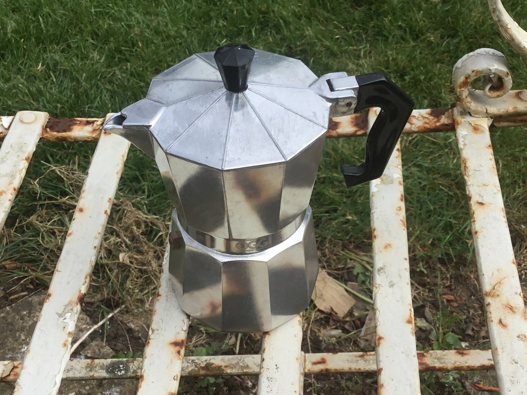 Vintage, Italian, OGGI, Espresso One Cup, Aluminium, Coffee Maker