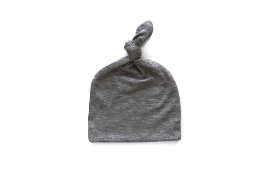 grey infant hat