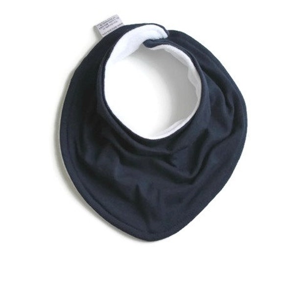 Baby bandana bib, navy baby bib, bandana bib, scarf bib, drool bib, baby scarf bib, bandana bib boys, baby bibs boy, baby bib bandana