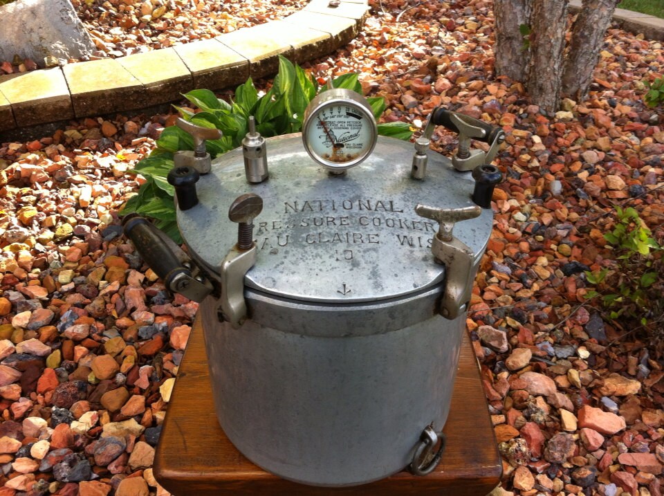 Vintage National Pressure Cooker Etsy