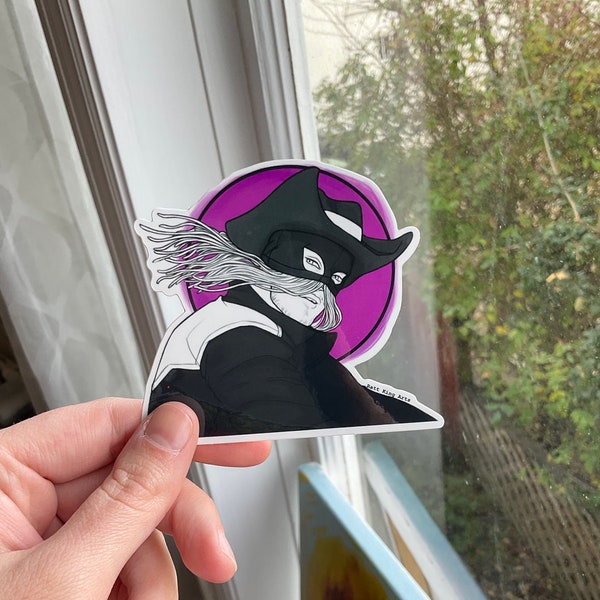 Orville Pink Vinyl Sticker