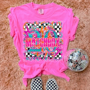 Band neon comfort color T-shirt