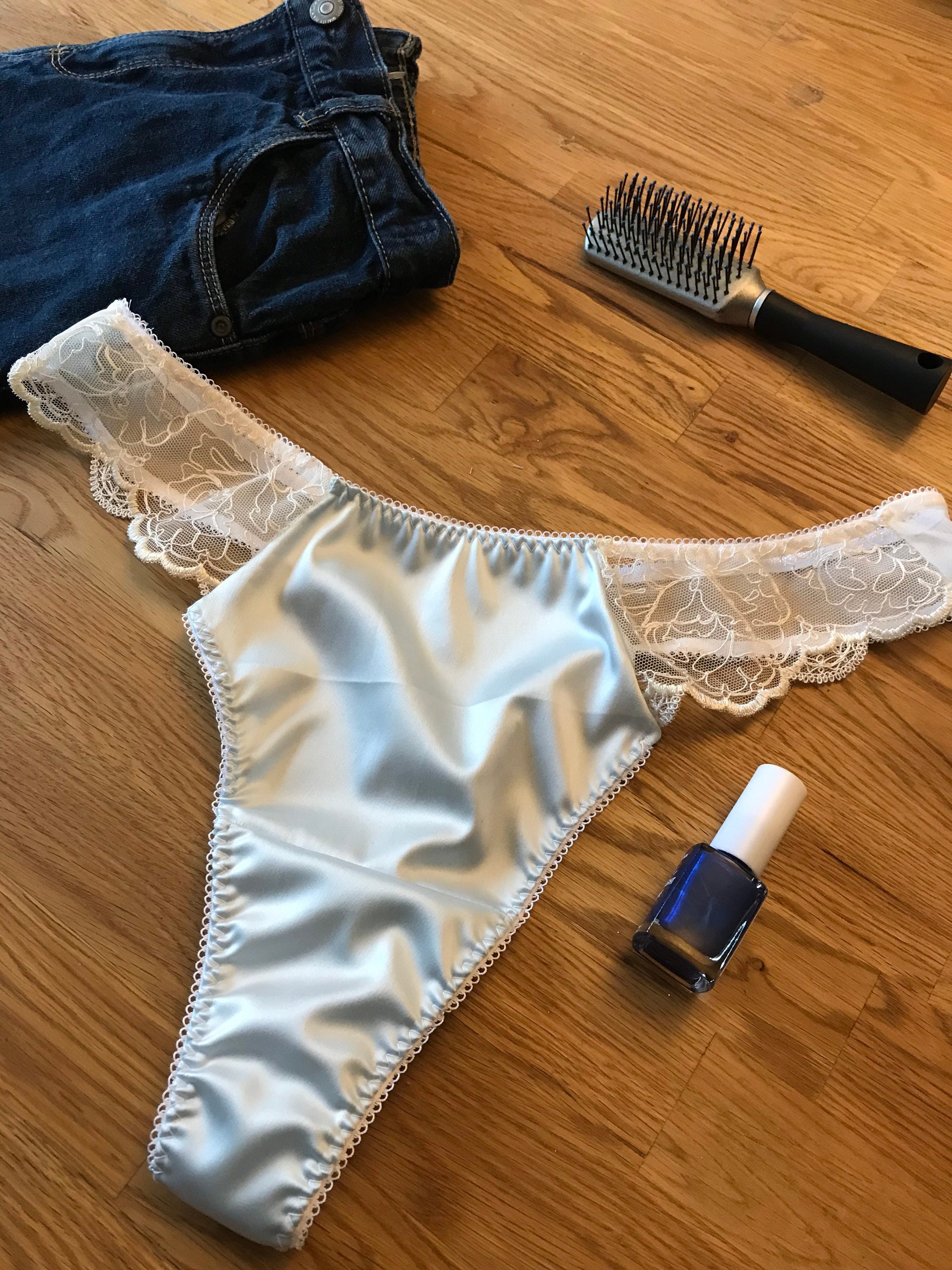 Satin Silk Matching Underwear Set For Couples - BigBeryl