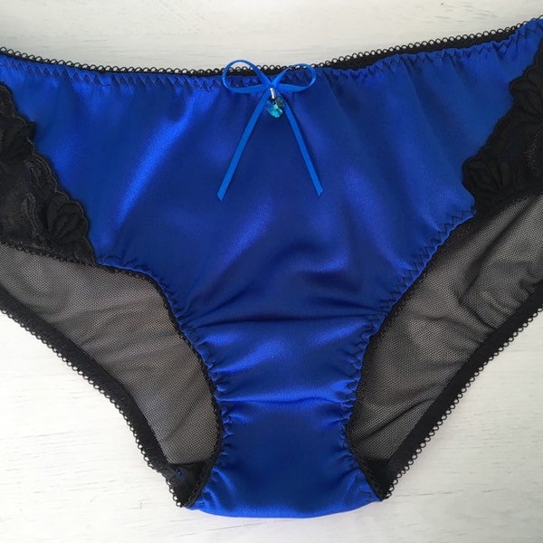 Swarovski Heart Satin Knickers