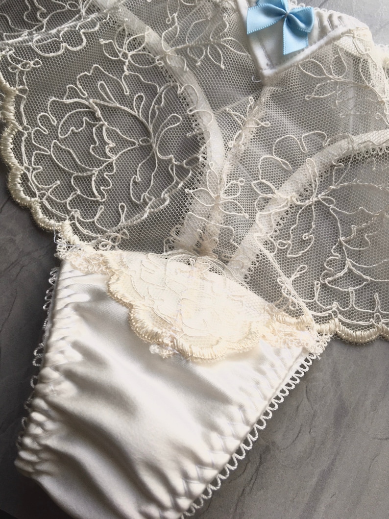 Ivory Bridal Thong Etsy