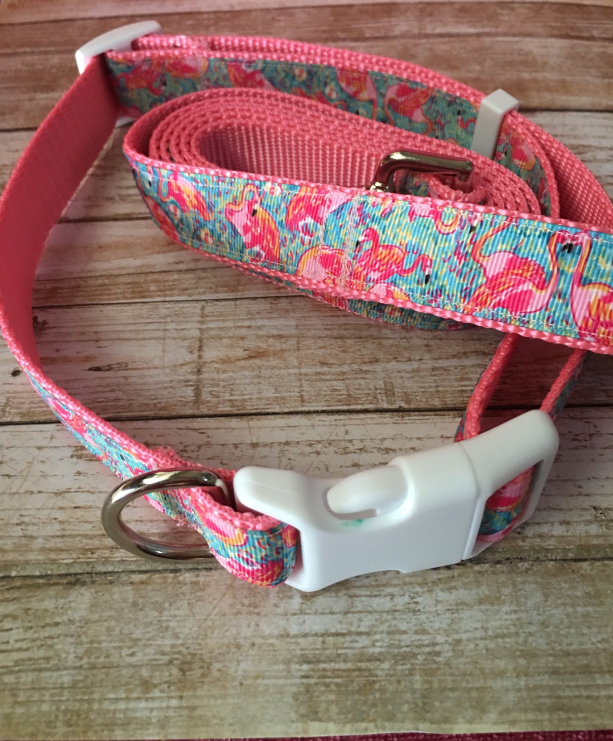 Lilly Pulitzer Dog Pet Collar and Leash Set in Peel and Eat Etsy