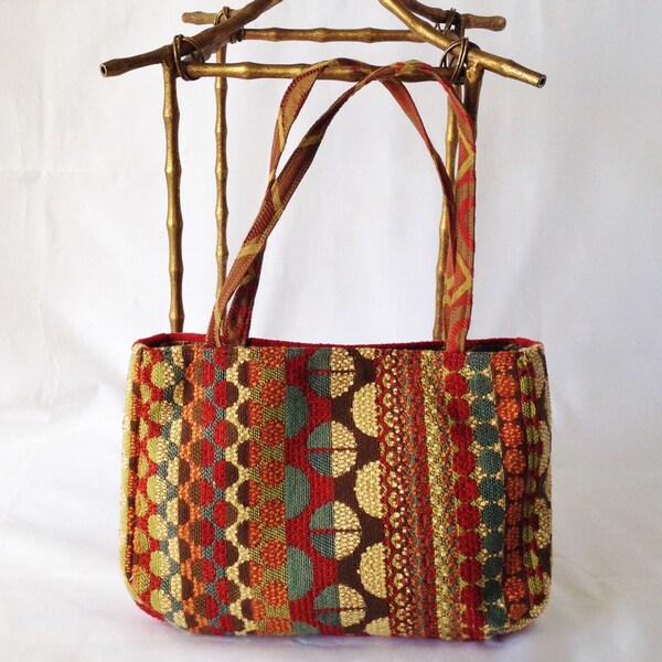 Small Bag in A Happy Dots Pattern