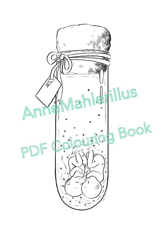 Coloring Test Tube Twins Babies Printable Pdf Coloriage Etsy Coloring Test Tube Twins Babies Printable Pdf Coloriage Etsy
