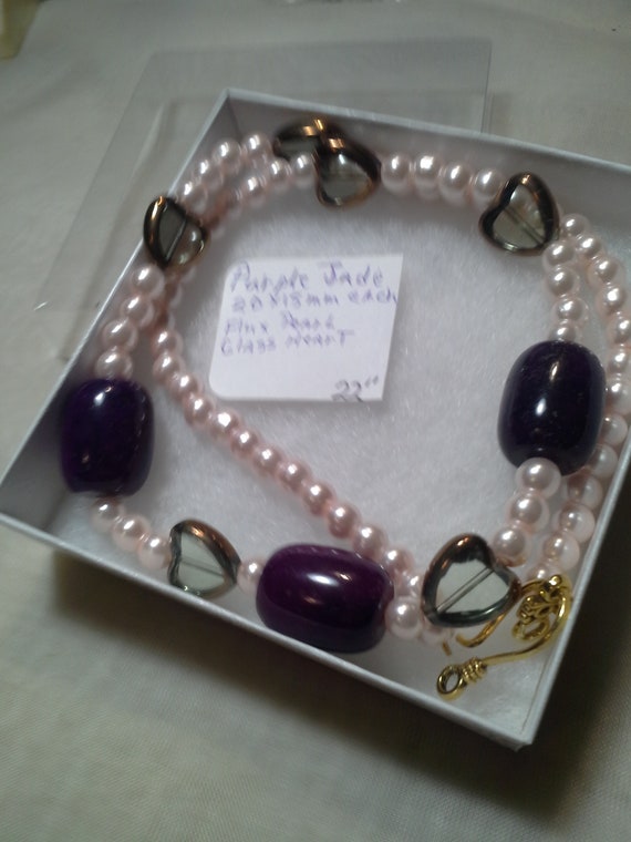 purple jade jewelry