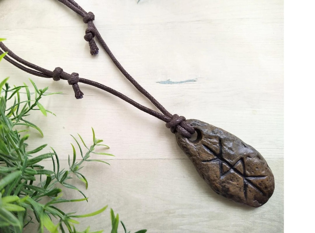 Safe Travel / Protection Viking Rune Car Mirror Charm, Gift for ...