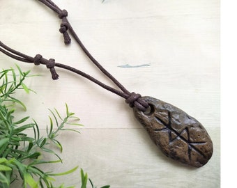 Safe Travel / Protection Viking Rune Car Mirror Charm, Gift for boyfriend husband  Dad brother grandad, Rear view hanger, WITH GIFT BAG