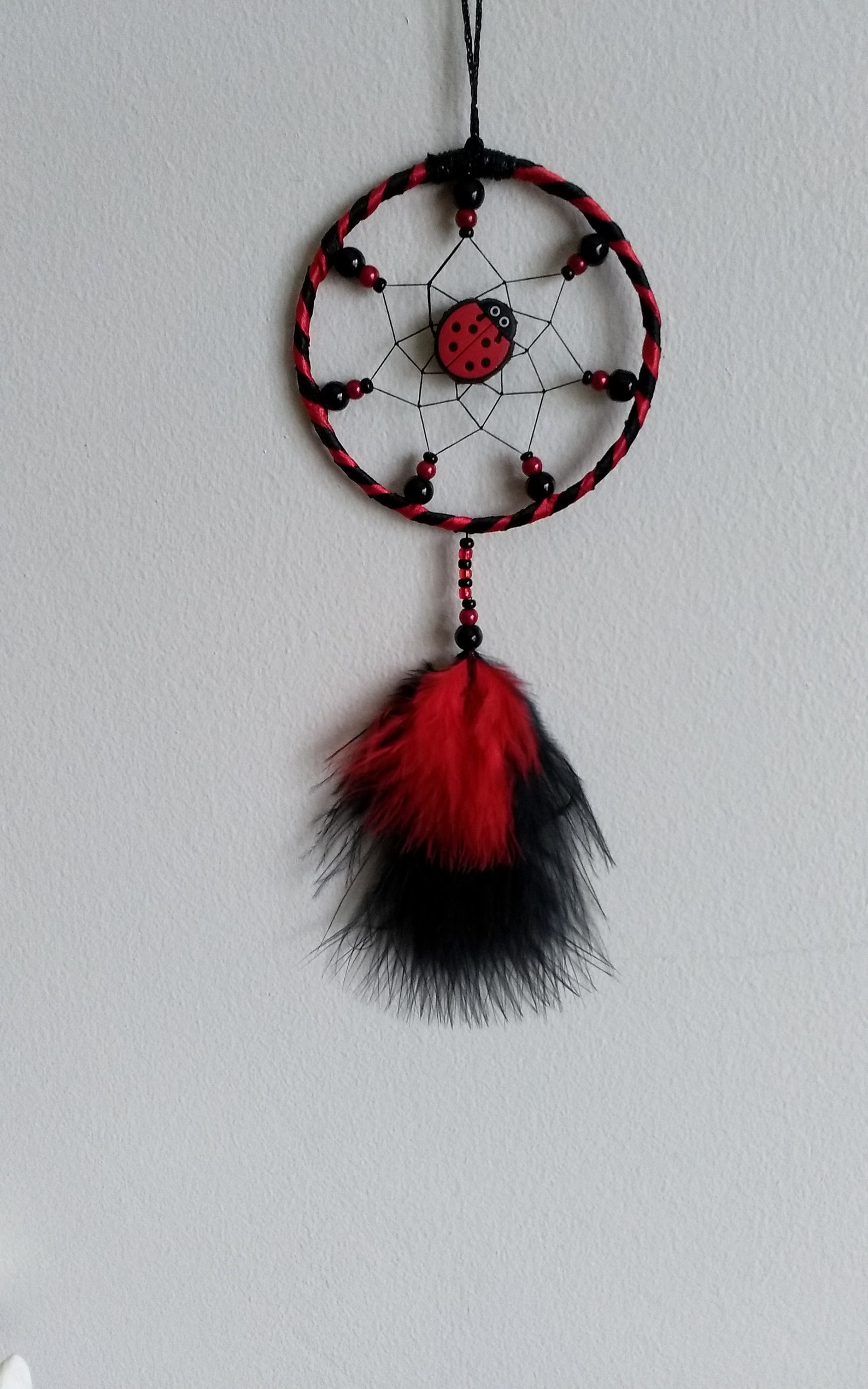 SMALL Ladybird Dream Catcher Ladybug Dreamcatcher Cute Lady Etsy UK
